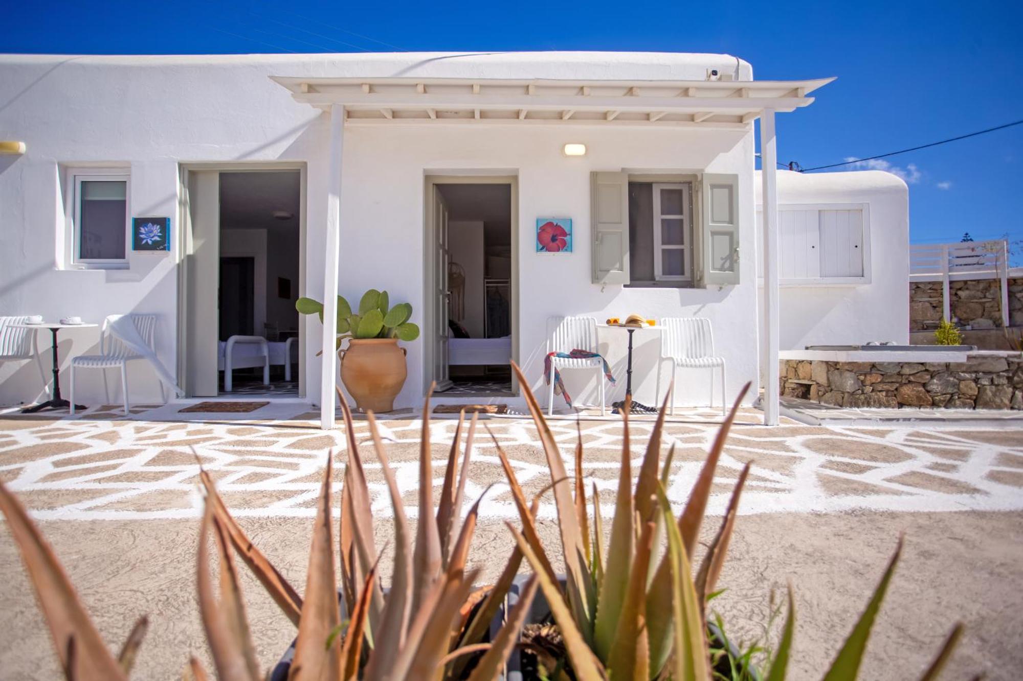 Sing And Blossom Accommodation Mykonos Town Экстерьер фото