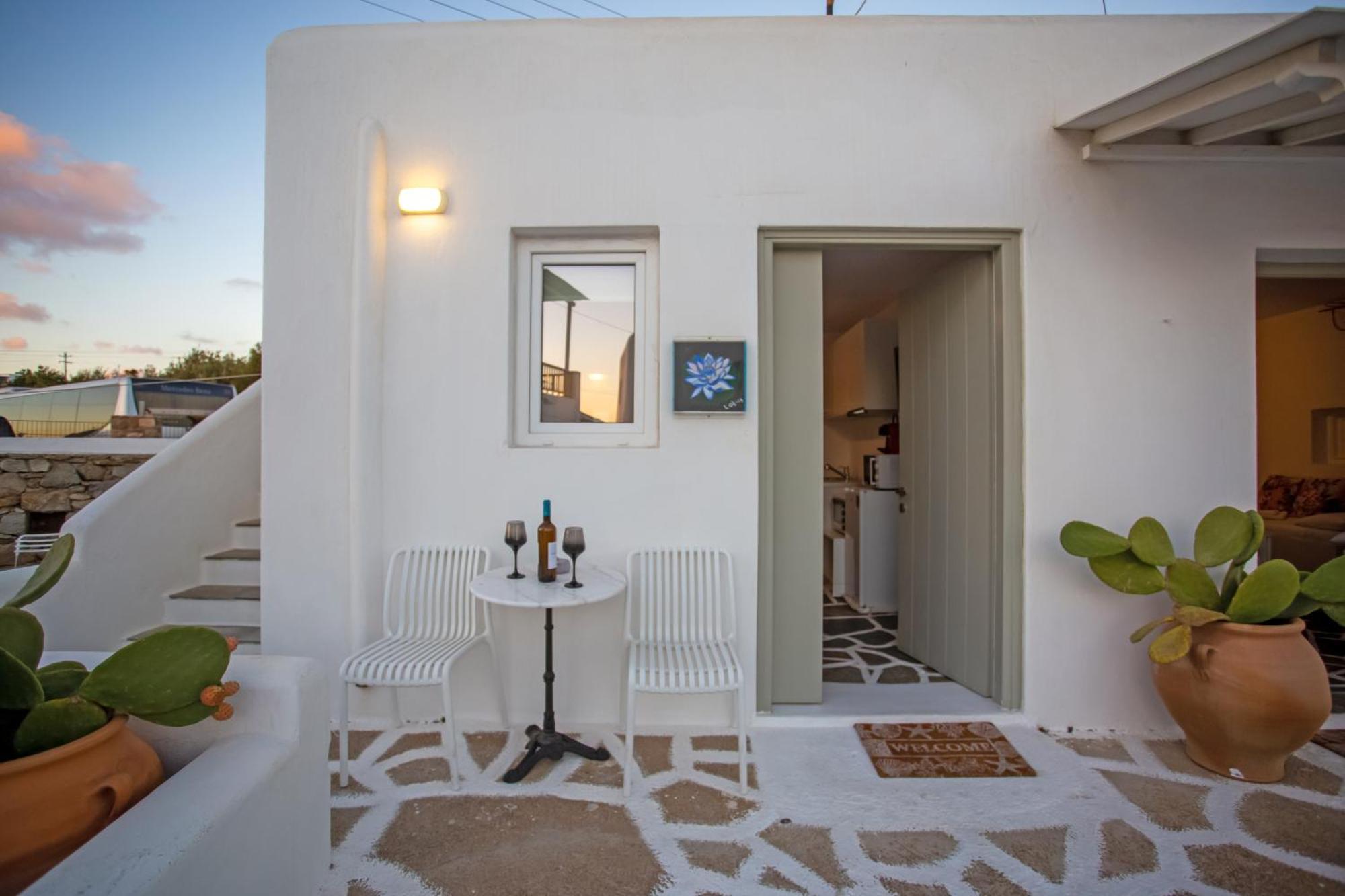 Sing And Blossom Accommodation Mykonos Town Экстерьер фото