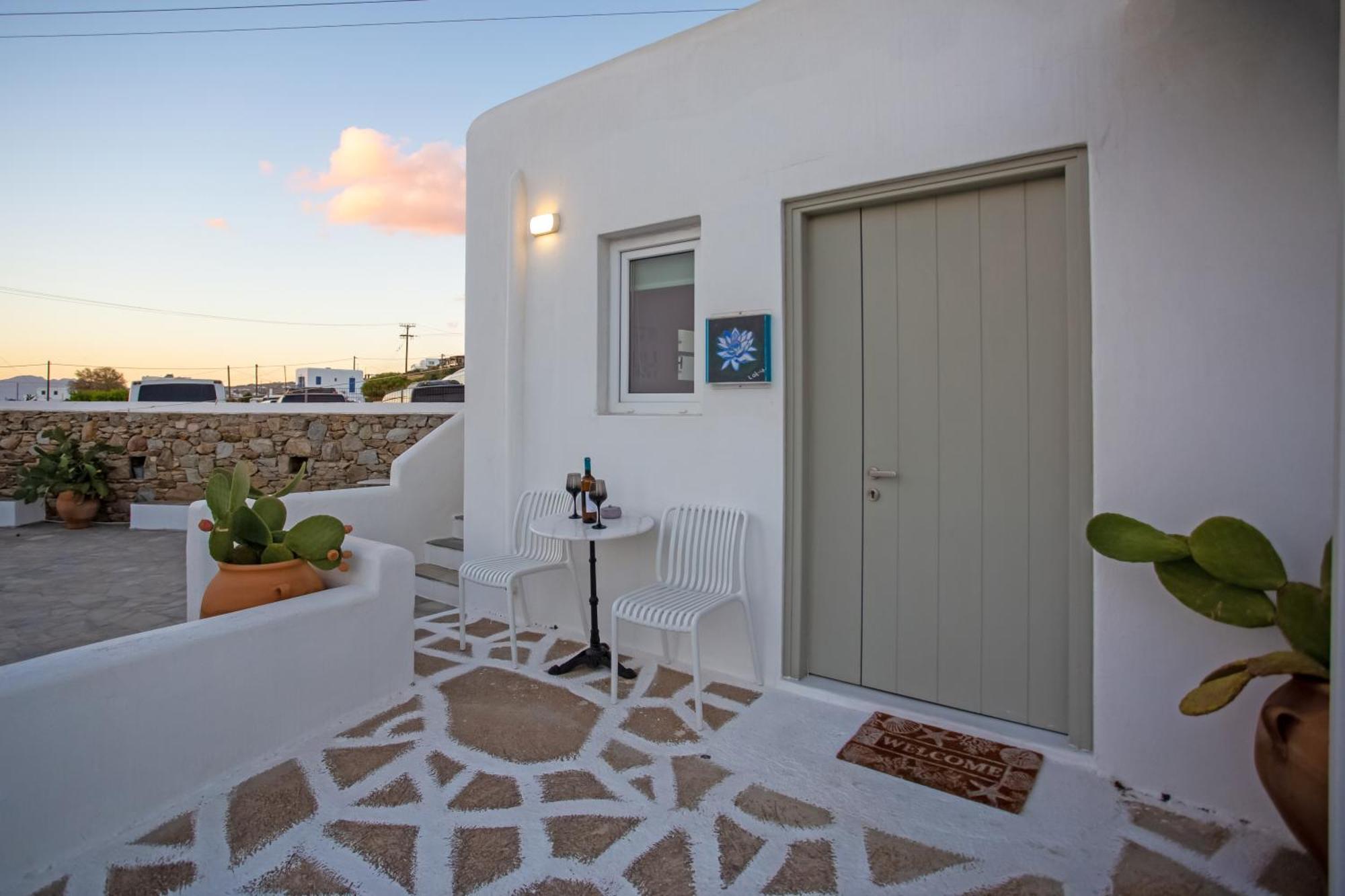 Sing And Blossom Accommodation Mykonos Town Экстерьер фото